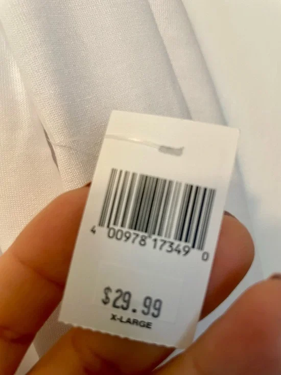 Disney White Long-Sleeve Tee with Pink Castle & Teal Disneyland Script - Picture 2 of 2